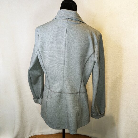 Grey Esprit Fitted Single button Blazer Size XXL - Picture 3 of 6